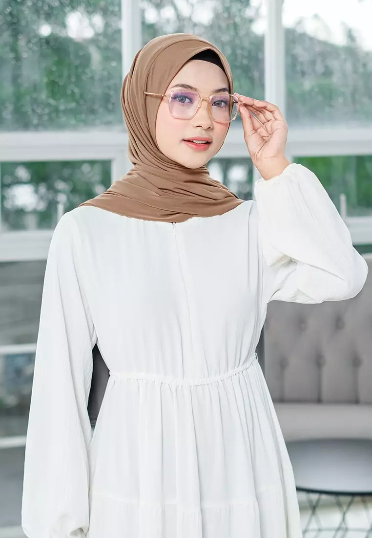 HIJAB INSTAN ZENYA - CARAMEL