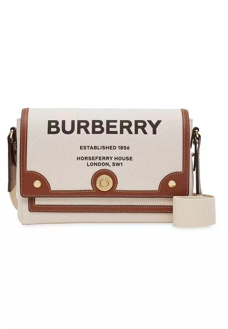 Burberry Horseferry Print Crossbody Bag for Women in Natural Tan