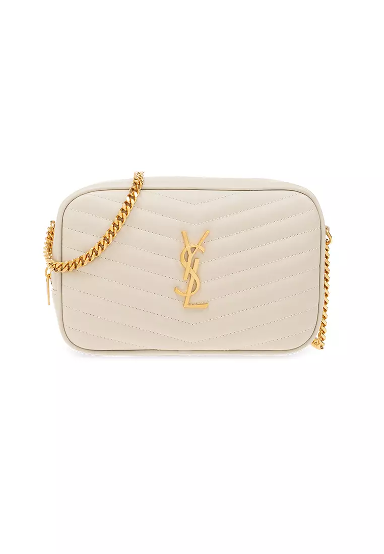 Buy Saint Laurent SAINT LAURENT YSL Mini Lou In Quilted Leather Rouge