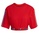 ADIDAS red adicolor primeblue tricolor cropped tee 1A246AA8D18C66GS_5