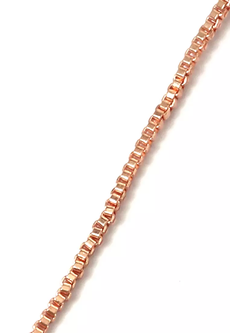 Gelang Ankle Pita Mutiara Perhiasan Aksesoris Wanita Gold - 17