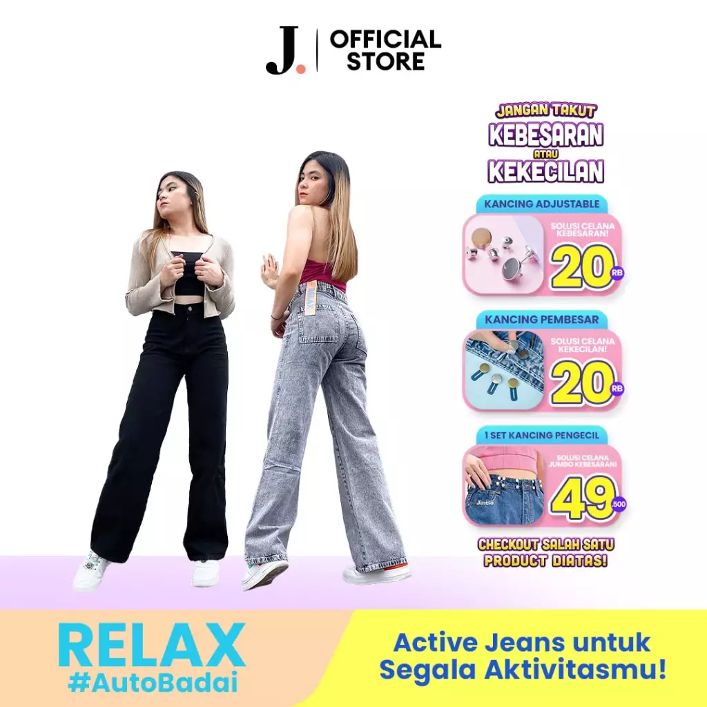 Kulot Highwaist Jeans 778 RELAX
