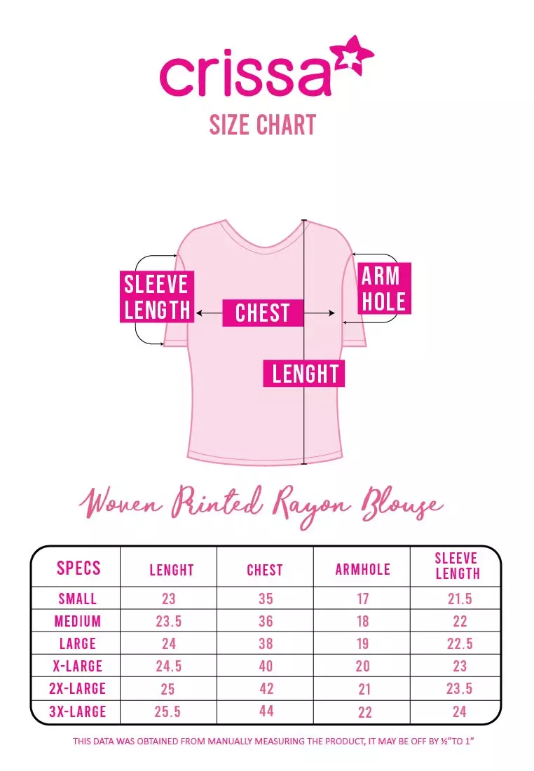 Woven Printed Rayon Long Sleeves Blouse