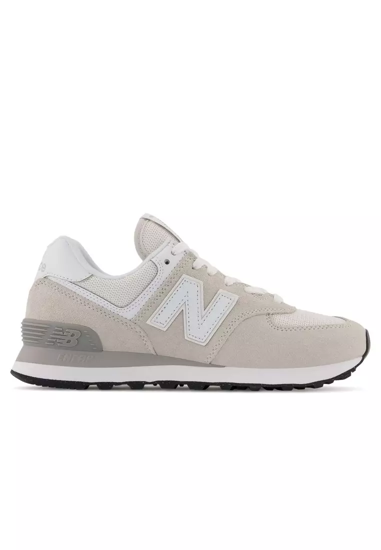 All white new balance 574 womens sale