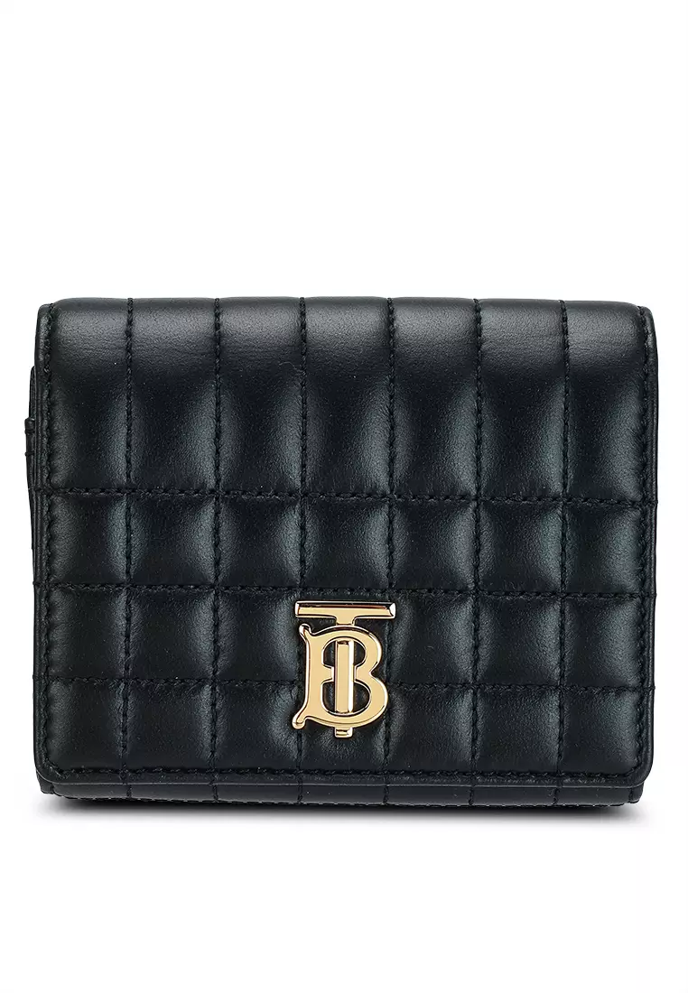  BURBERRY Women Wallet, Black, One Size : Clothing