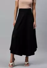 Black Long Skirt For Women  Long Skirt - Fesyen Rasa Sayang