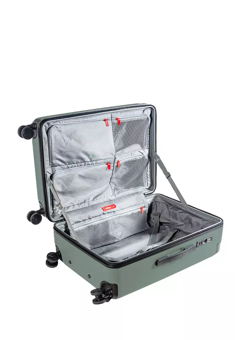 [SPECIAL OFFER] Bagasi Galena Zipper Frame Medium Mineral Green get Free Bagasi Galena Zipper Frame Small Mineral Green