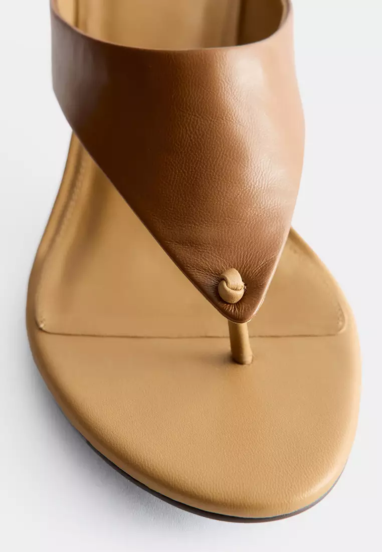 Leather Kitten Heels