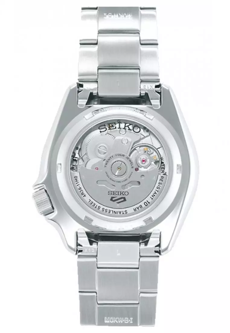 Jam Tangan Pria Seiko 5 Sports Original Garansi Resmi SRPG27 SRPG27K1 Strap Stainless Steel Silver Automatic