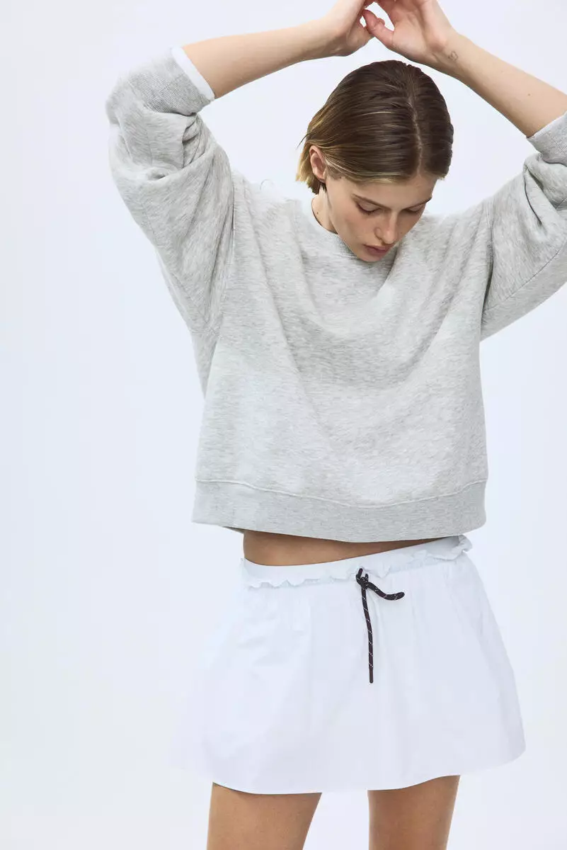 Print-motif sweatshirt