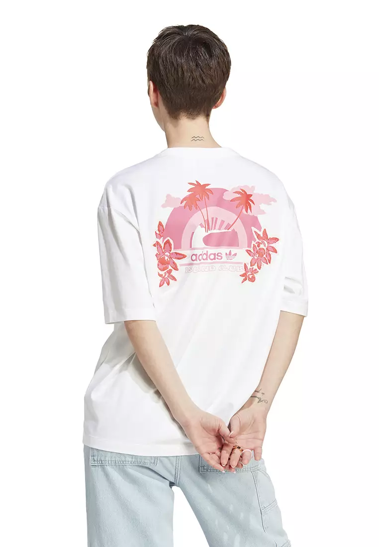 Buy ADIDAS island club graphic t shirt 2024 Online ZALORA Singapore