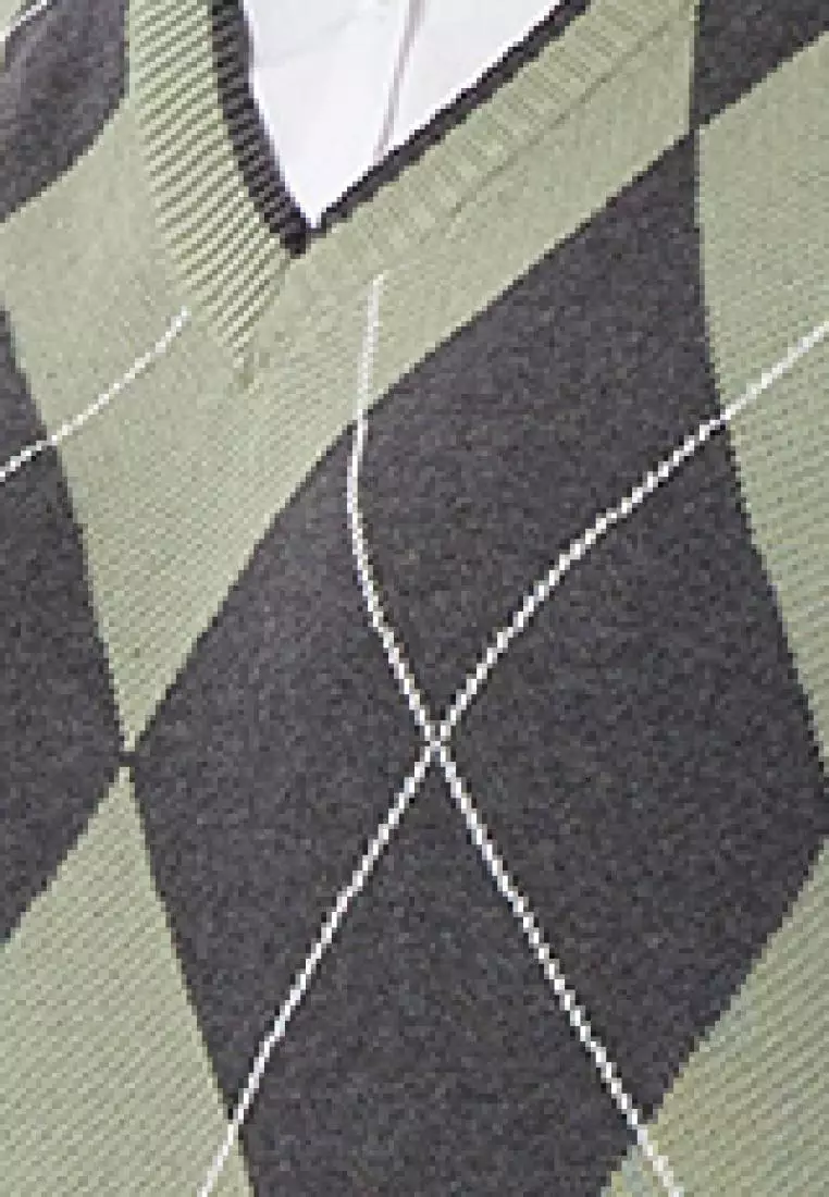 Grace Vest Knit in Green