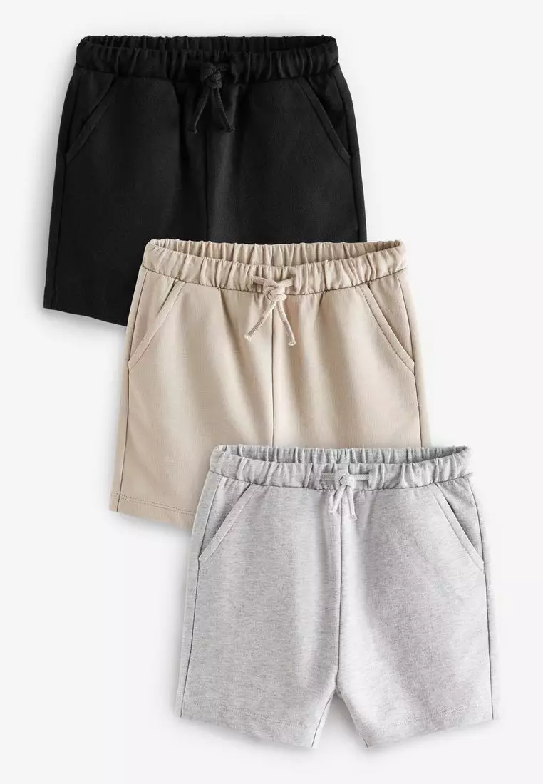 Buy NEXT Jersey Shorts 3 Pack 2024 Online ZALORA Singapore