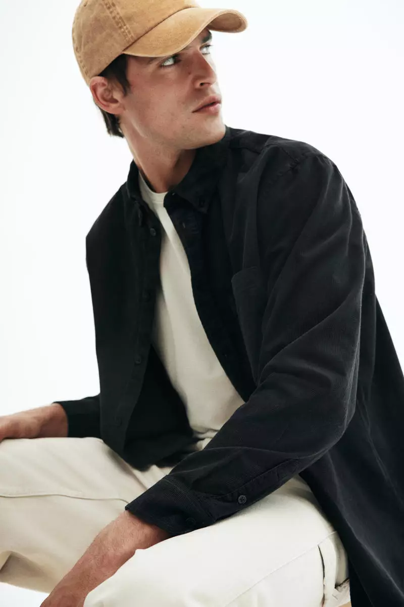 Regular Fit Corduroy shirt