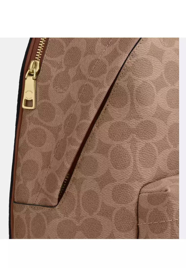 Buy COACH Taylor Small Backpack In Signature Canvas 2026 Online ...