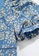 OUNIXUE blue Temperament Square Neck Lantern Sleeve Floral Chiffon Dress 40E82AA4388BB0GS_3
