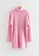 & Other Stories pink Oversized Turtleneck Knit Jumper 64FC2AA493E179GS_4