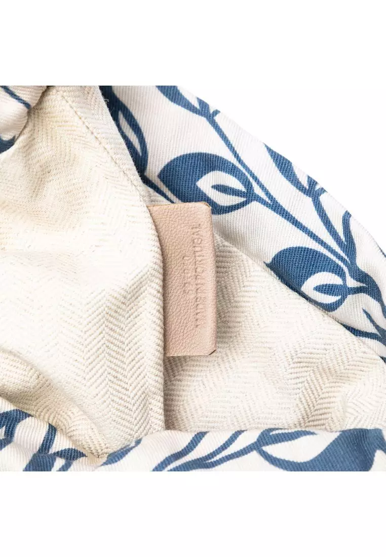 Pre-Loved Loewe Canvas Anagram Drawstring Crossbody