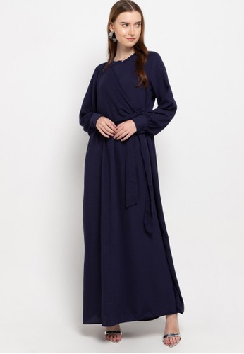 Jihan Dress - E by Covering Story (Biru Tua)