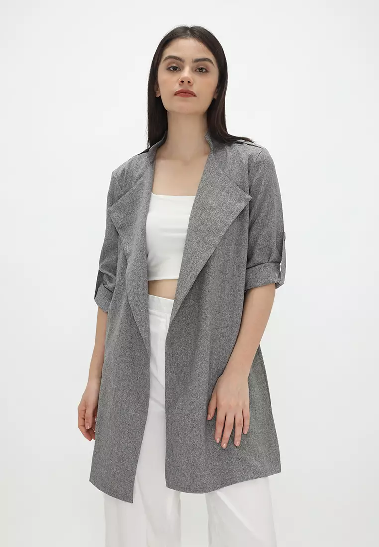 Casual Long Blazer