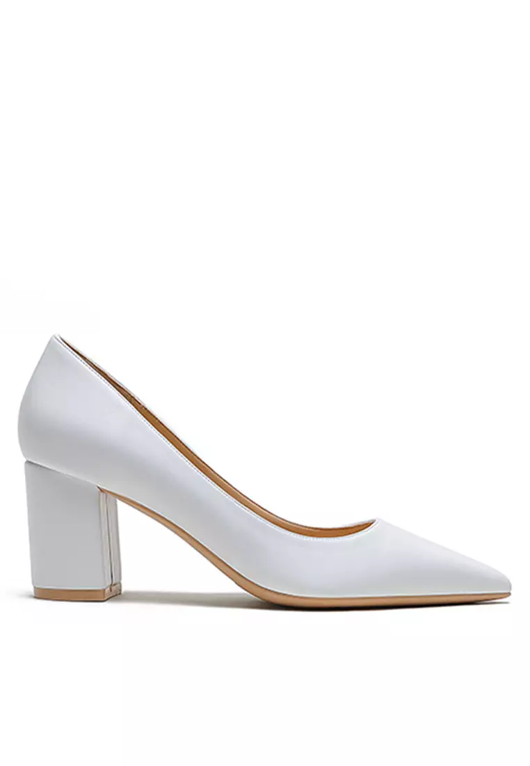 6CM Uniform Pointed High Heel Shoes HZL261