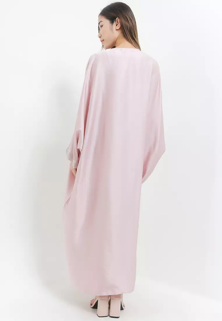 Embellished Silky Kaftan