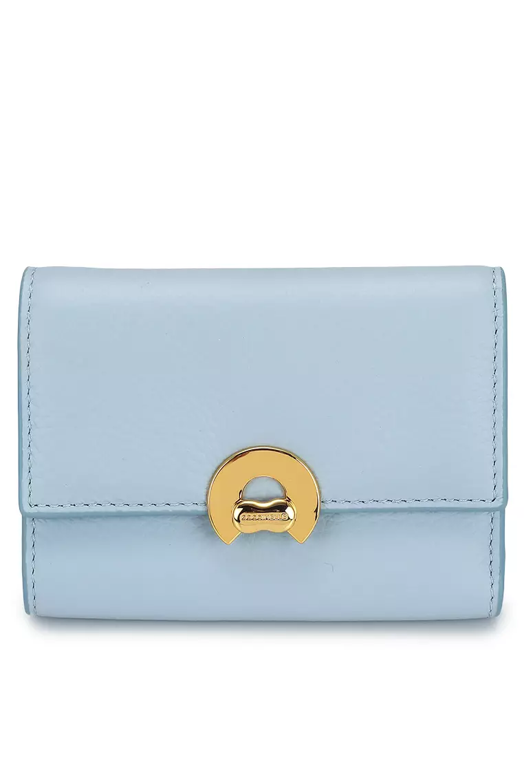 Buy Coccinelle Binxie Wallet in Mist Blue 2024 Online ZALORA