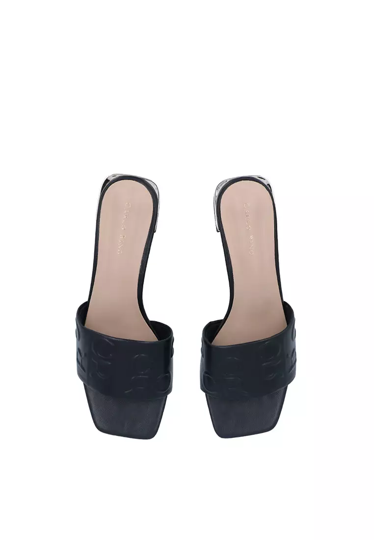 Black CR Mabel Chunky Sandals