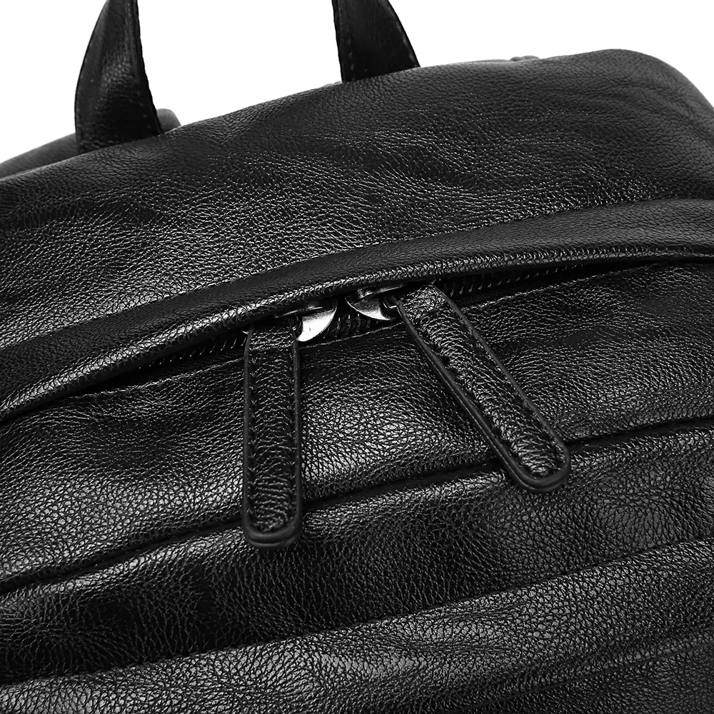 Luminox Tas Ransel Kasual Kulit PVC Sintetis IGA - Tas Ransel Pria Wanita Unisex - Backpack Daypack