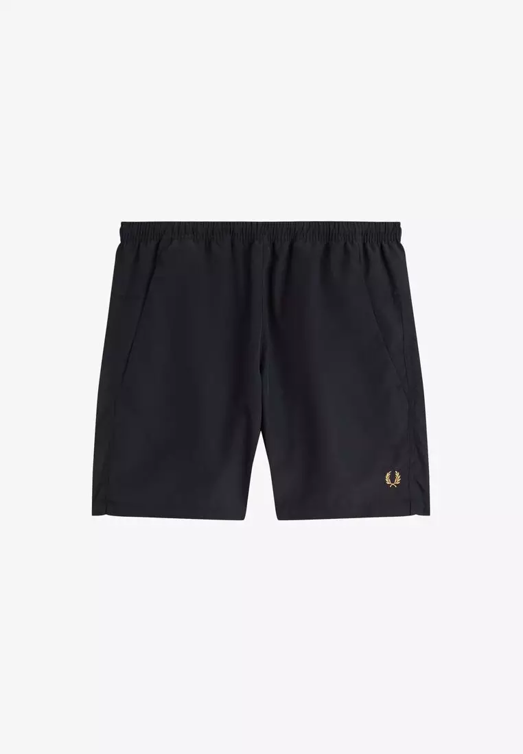 Fred Perry S9103 Taslan Tennis Shorts (Black)