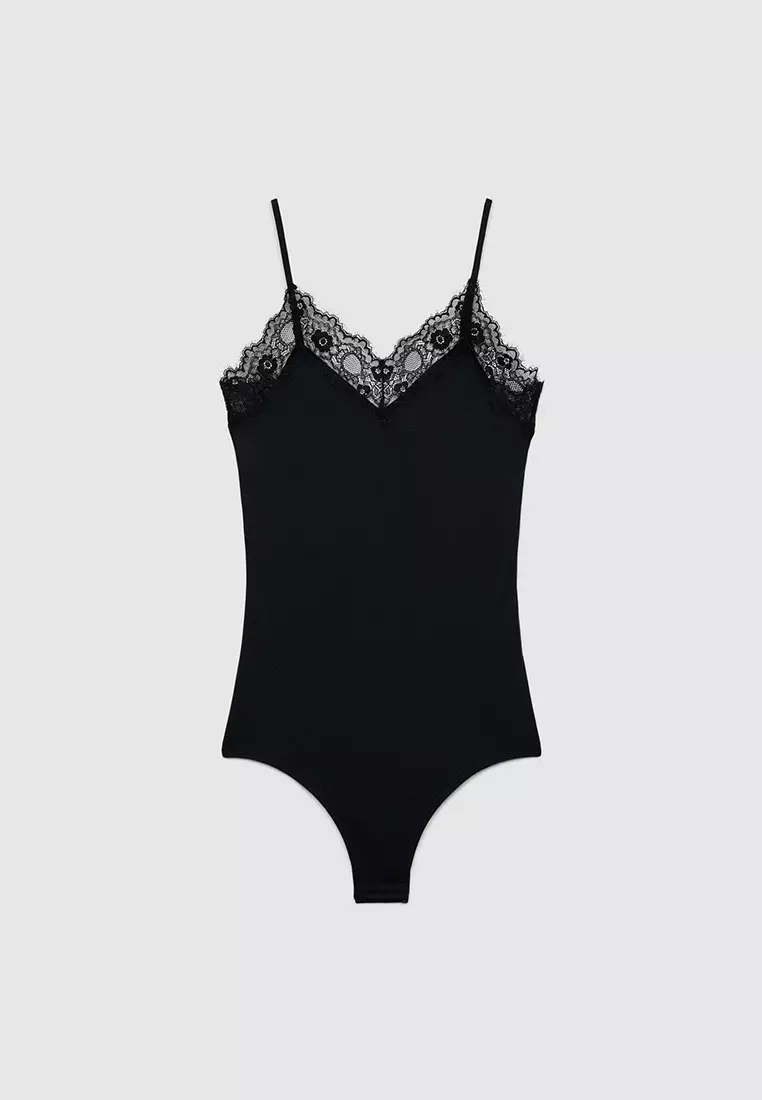 Women's Lace Camisole Bodysuit