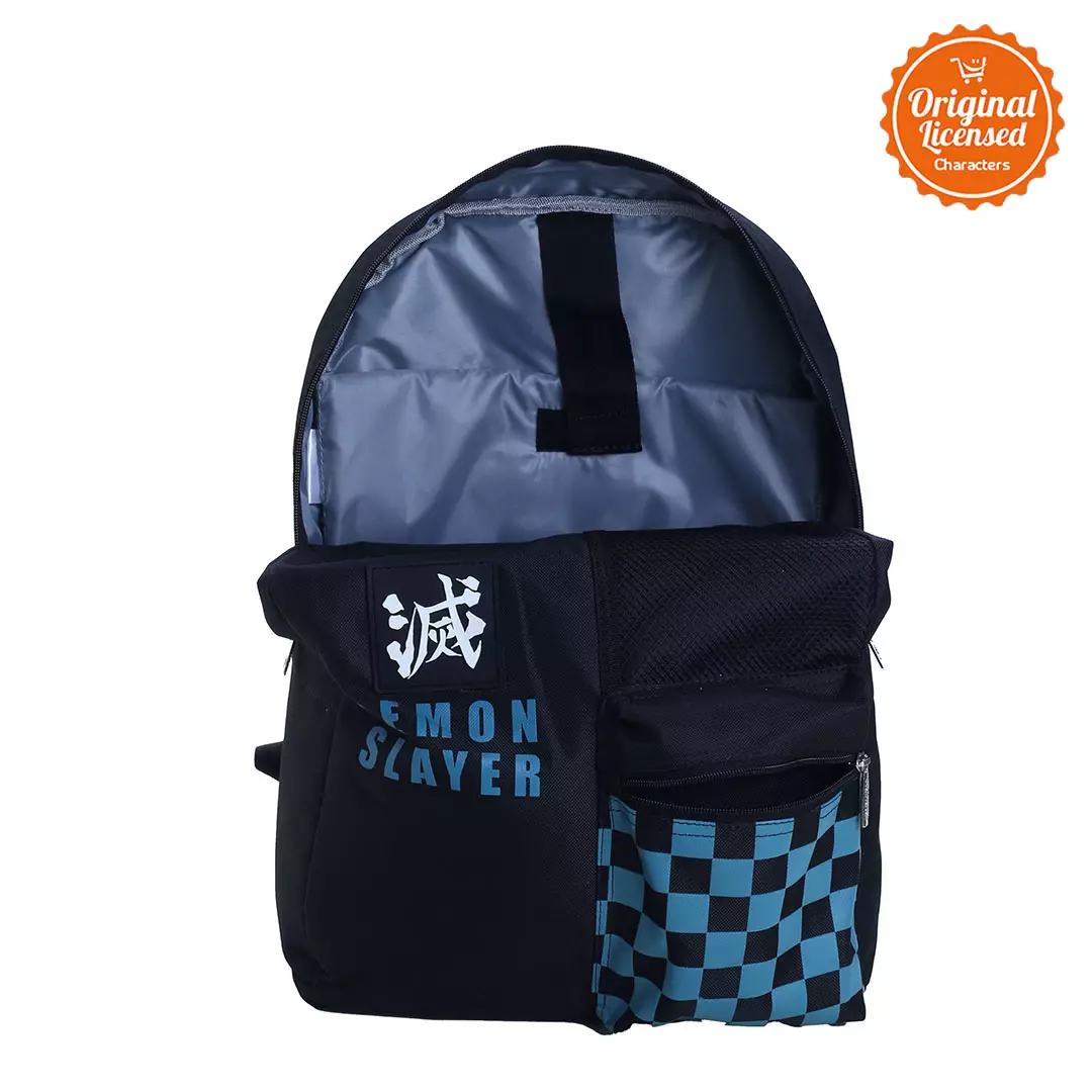 Demon Slayer Teen Bag XL Tas Remaja Black 42x30 cm (tulisan samping)