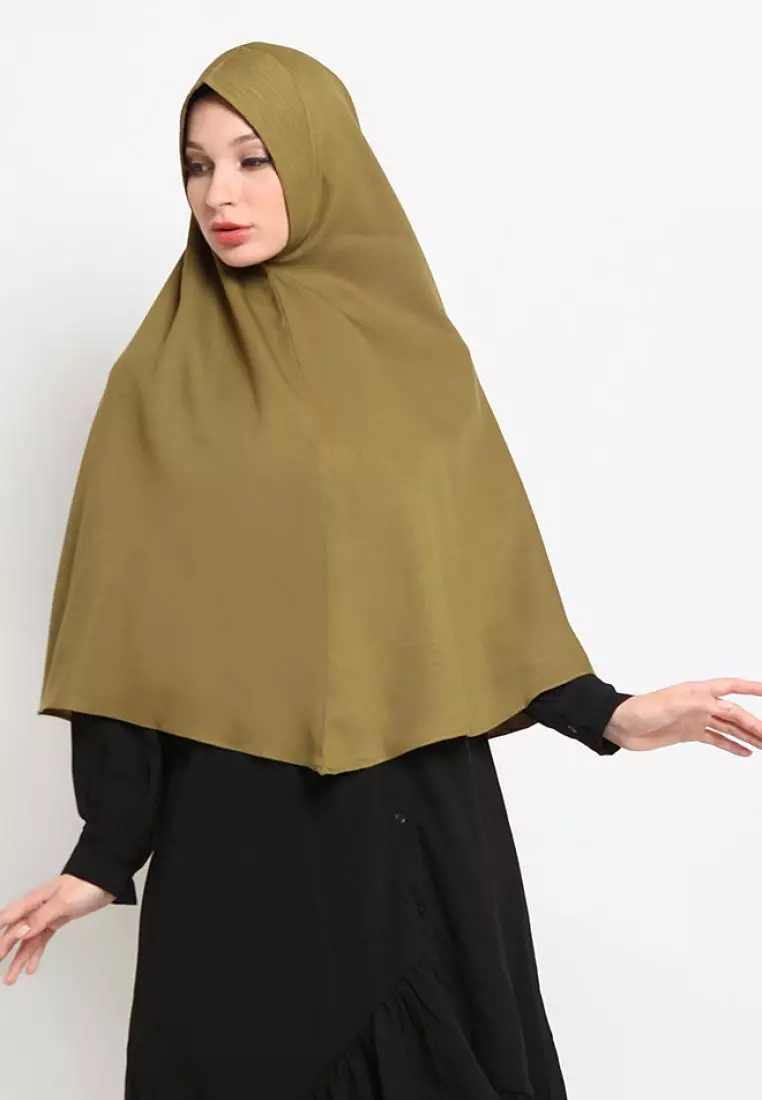Hilya Khimar Instan Hijab Syari - Army