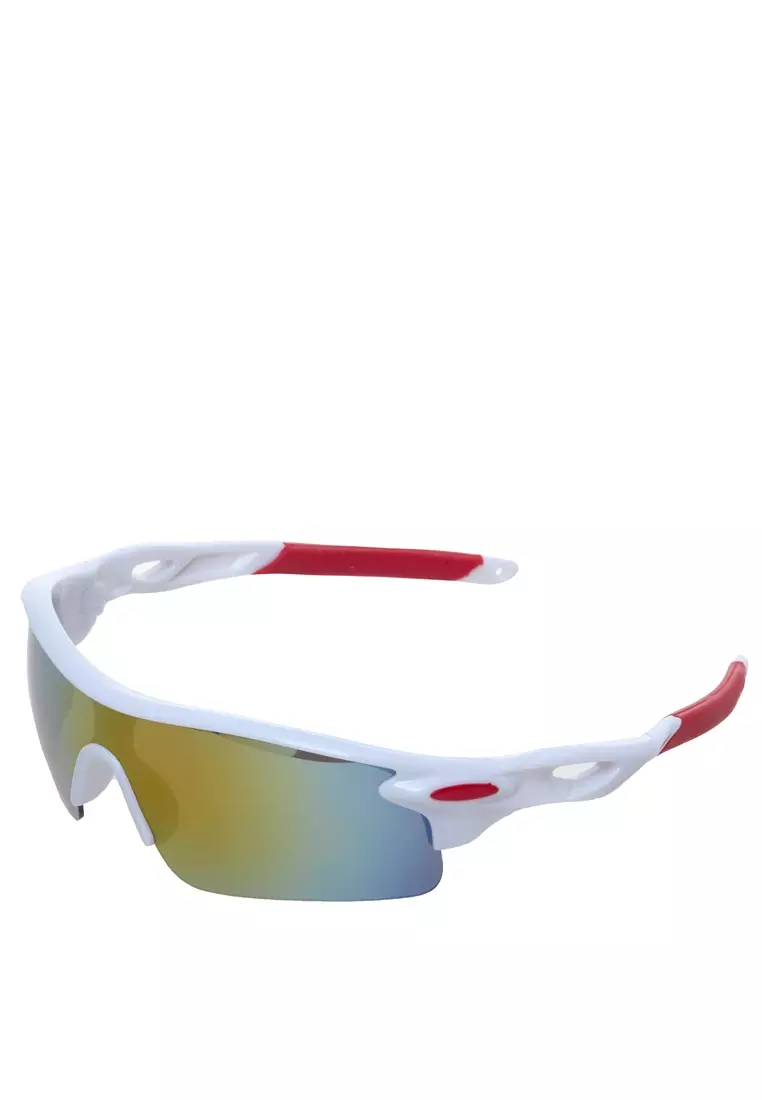 Elodie Kacamata Sepeda Pria & Wanita Lensa Mercury Frame Material Polycarbonate ORIGINAL - White