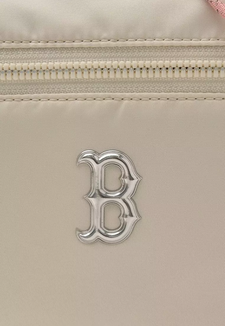 Basic Nylon Sportive Backpack - Boston Cream