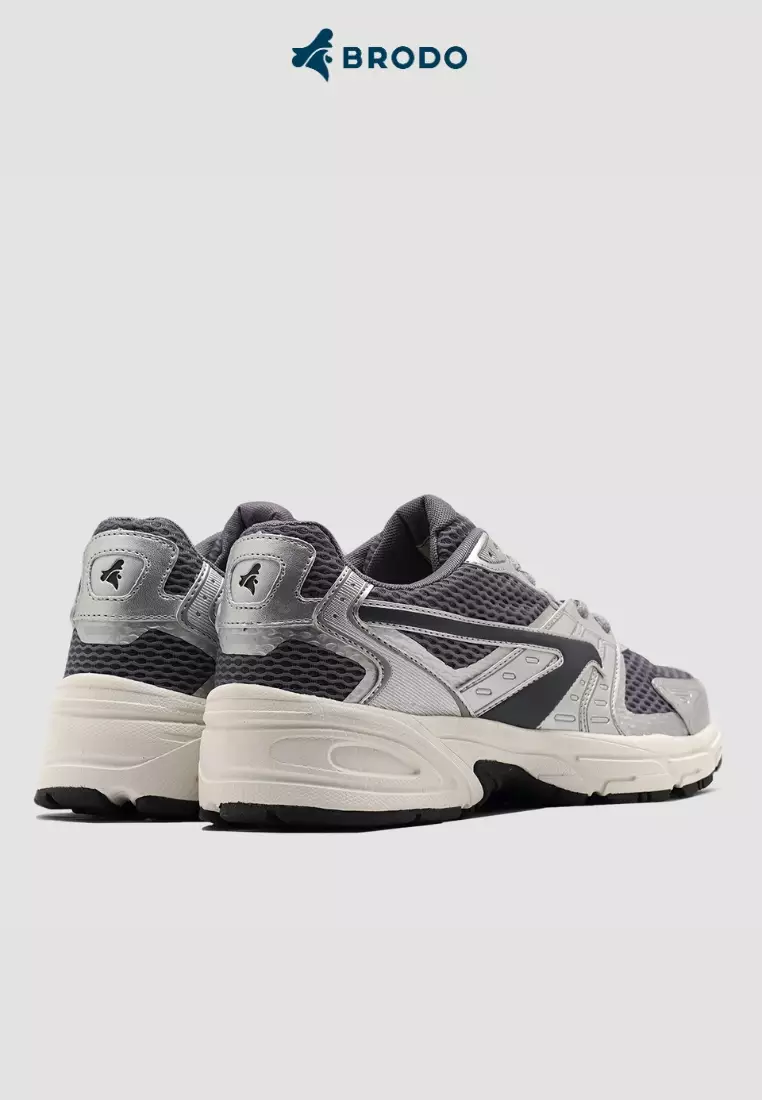 BRODO - Sneakers Ace Neptune Silver Smoke OWS