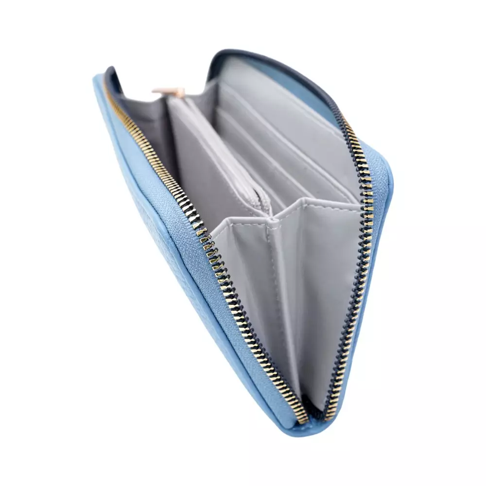 [THYS] THYS DOMPET PANJANG WANITA DENGAN ZIPPER - BIRU