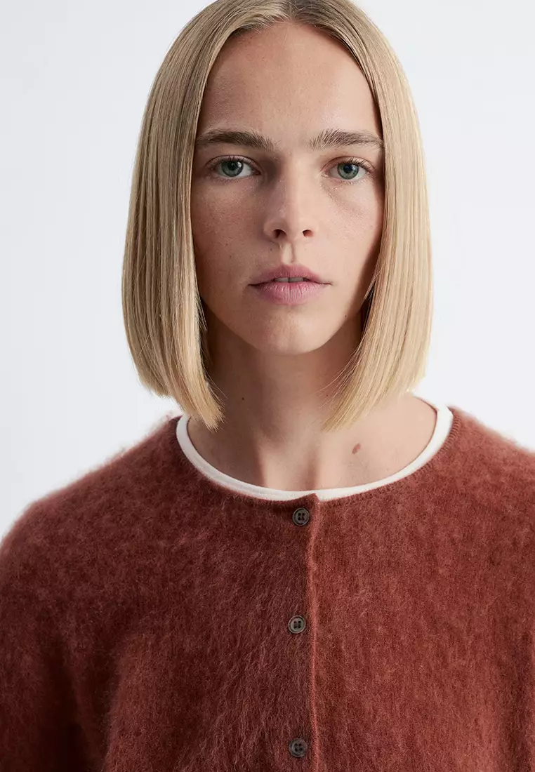 Knitted Cashmere Cardigan