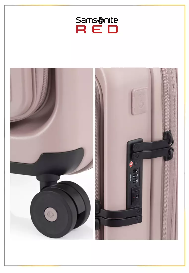 Samsonite Red Label Koper Hardcase Toiis M Cabin 20 inch - Petal Pink