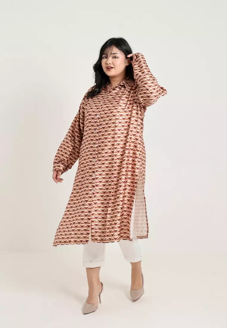 Plus Size Tunik Estelle Vol 2 Orange