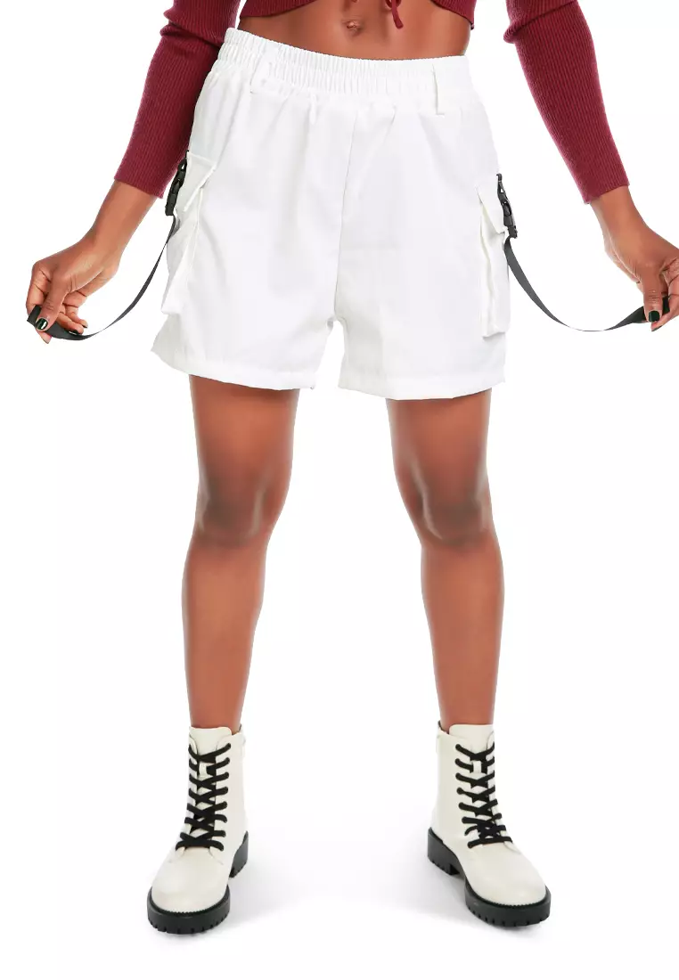 American rag shorts cargo with braided belt outlet