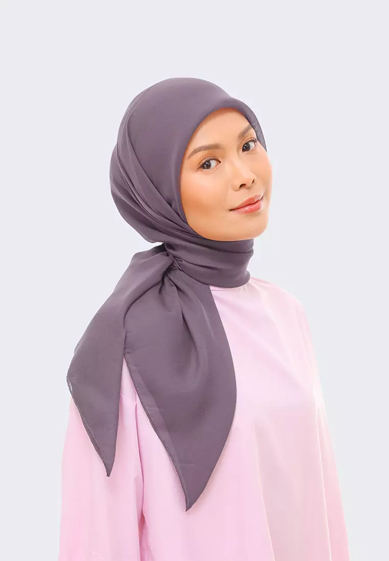 Ria Miranda Dark Plum Rarina Scarf