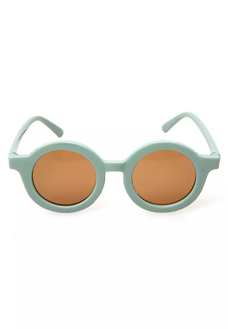 Ulrico Kacamata Anak Unisex UV Protection Kids Sunglasses Cute Design Material Plastic ORIGINAL - Fern Green