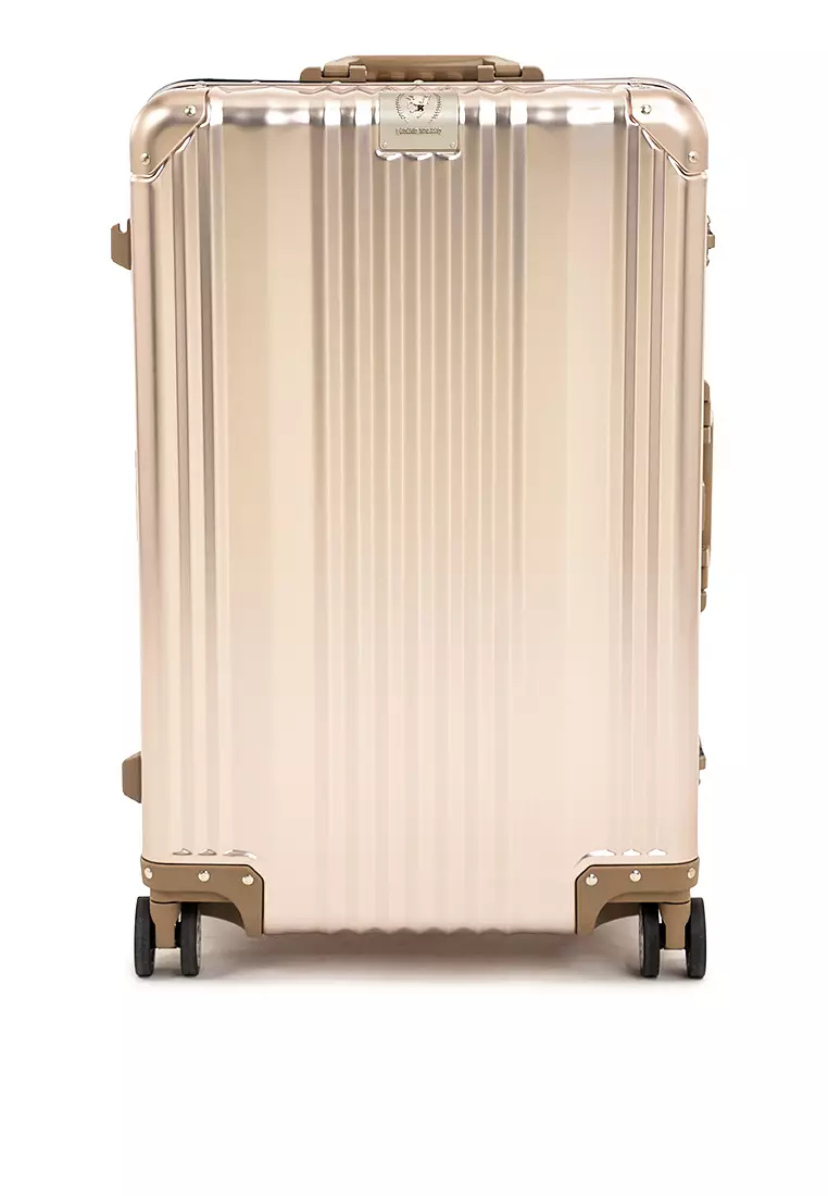 Aluminum Series 1510-63 Champagne Gold (Frame Type) - Medium - TSA Luggage