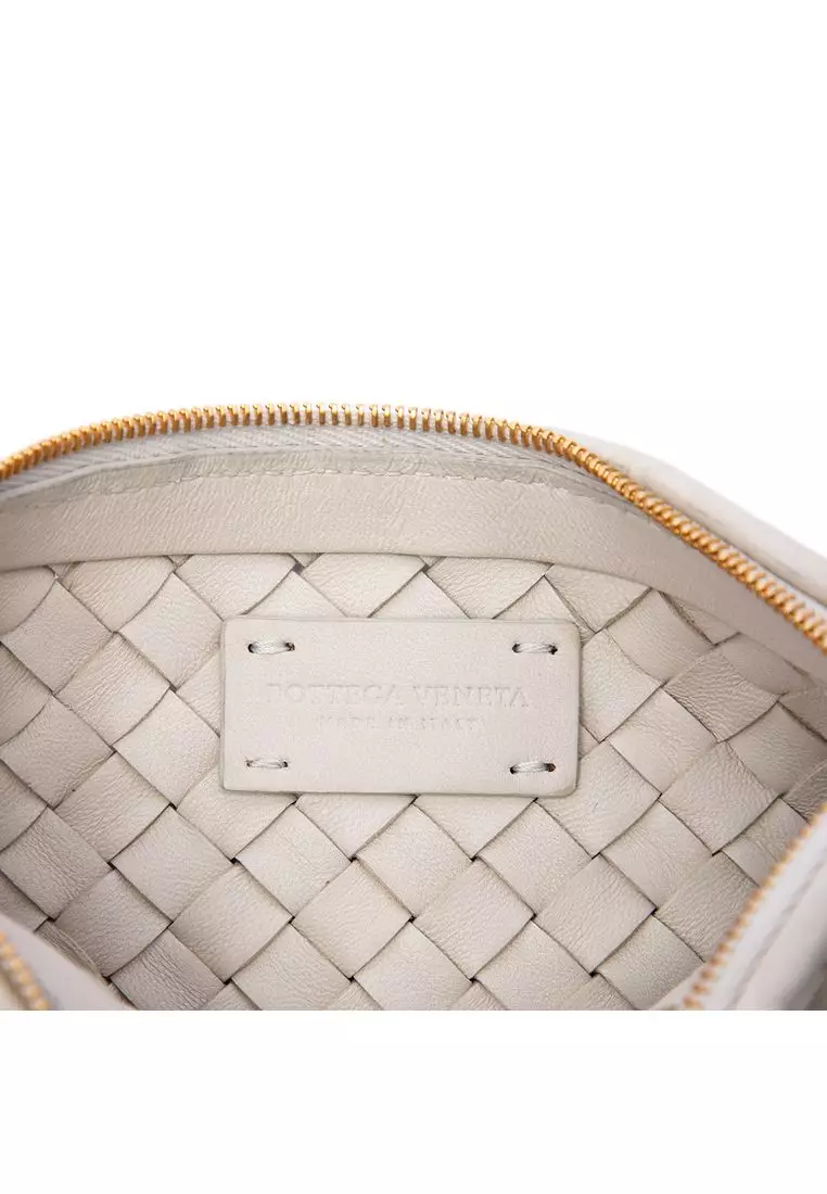 Pre-Loved Bottega Veneta Nappa Intrecciato Pouch On Strap