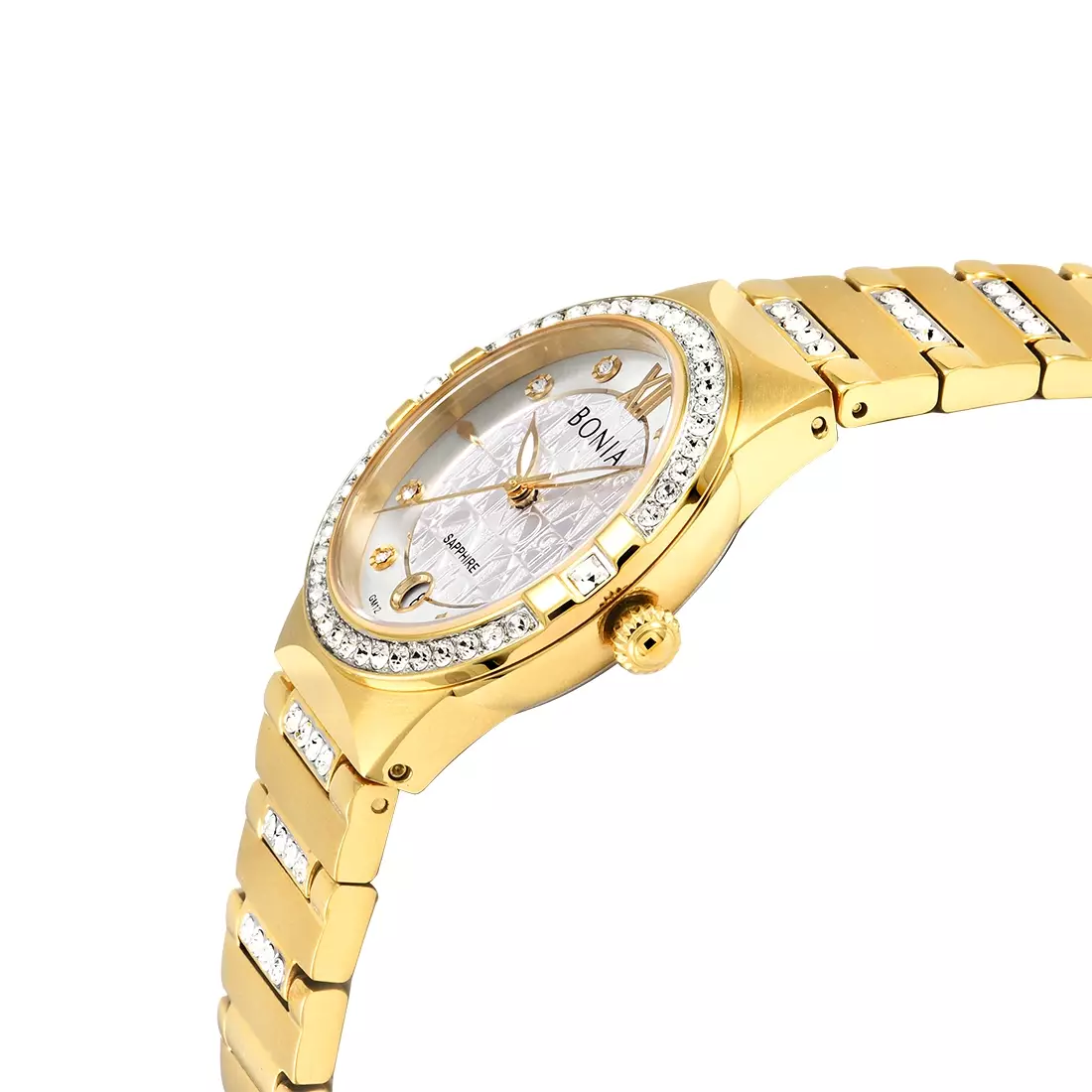 Jam Tangan Wanita BONIA Cristallo B10667-2219S Original