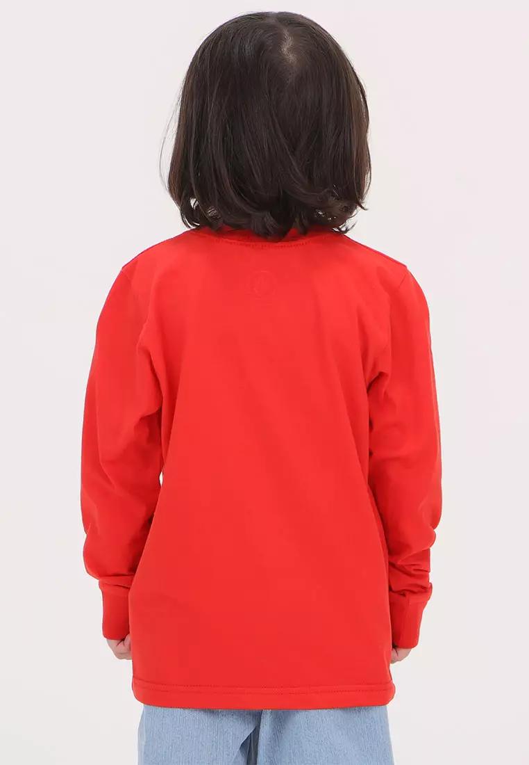 KLS CONTORT LONG SLEEVE TEE RED