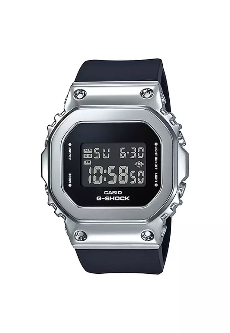 Casio steel outlet black