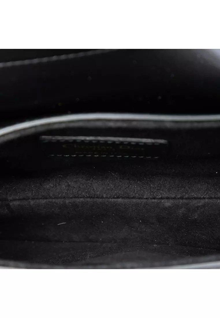 Pre-Loved Dior Mini Smooth Calfskin Saddle Bag