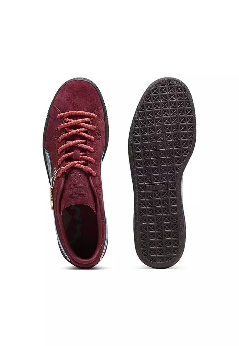 Puma suede chain red discount